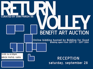 Return Volley - Benefit Art Auction