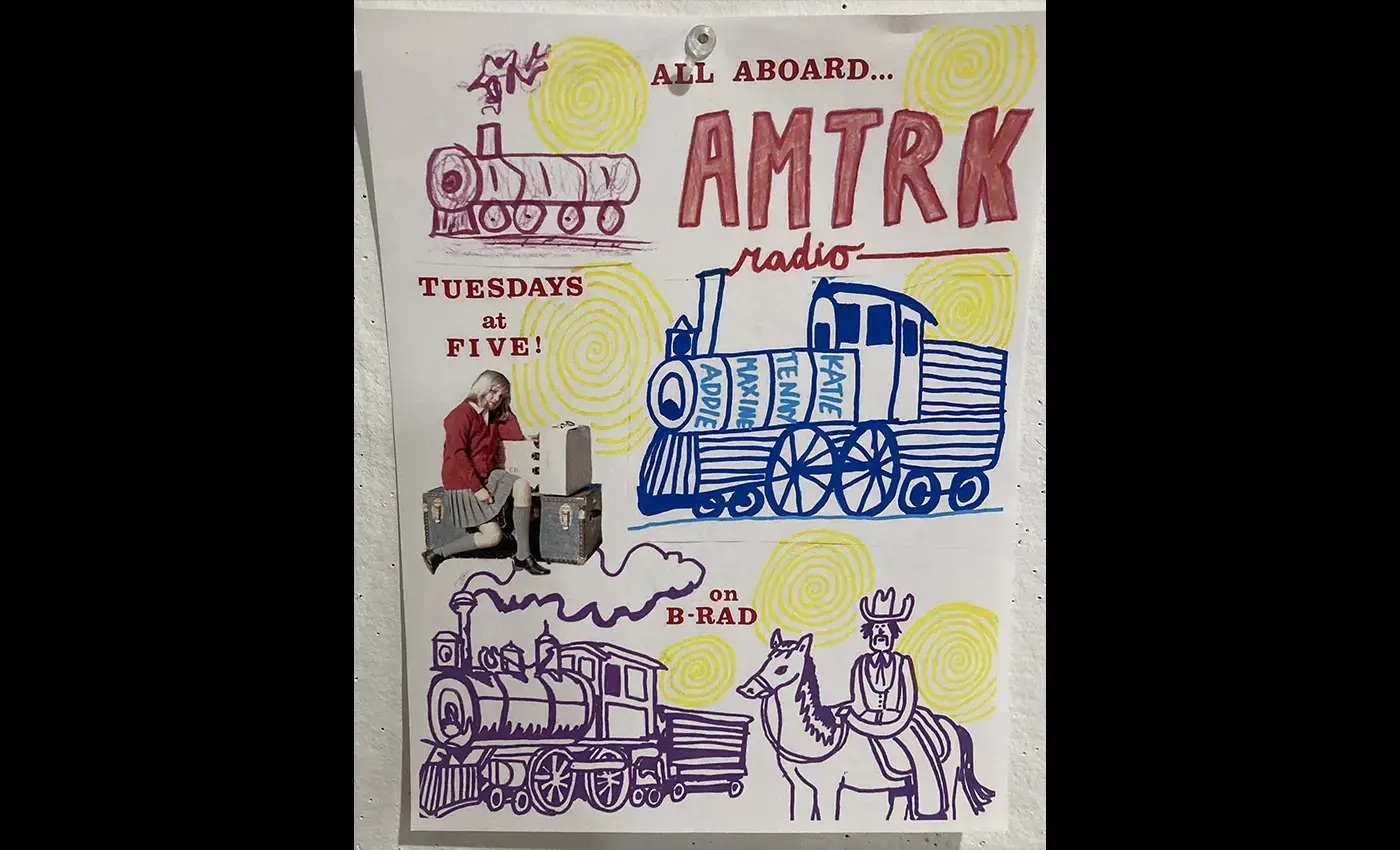 AMTRK radio poster