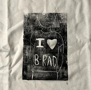 B-Rad t-shirt design by Music Rep Grace McAlexander 