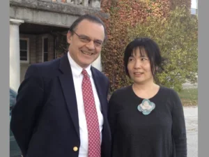 Christopher Lewis and Yoshiko Sato