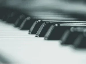 Image of piano keys