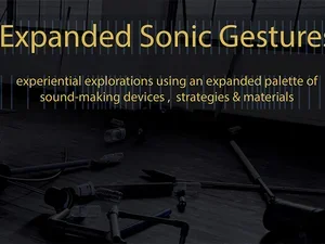 Expanded Sonic Gestures