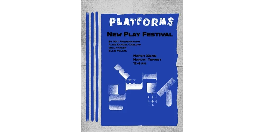 New Play Festival: Poster