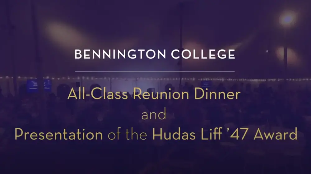 All Class Reunion Dinner and Presentation of the Hudas Liff Award
