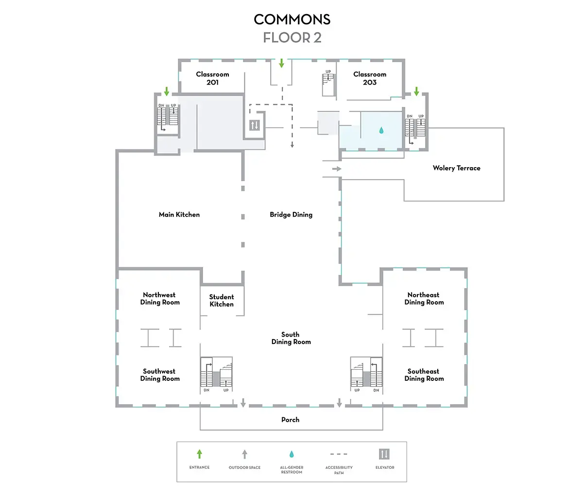 Commons Map Floor 2