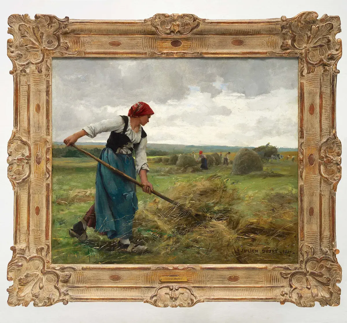 Julien Dupré painting of La Moisson, 1887