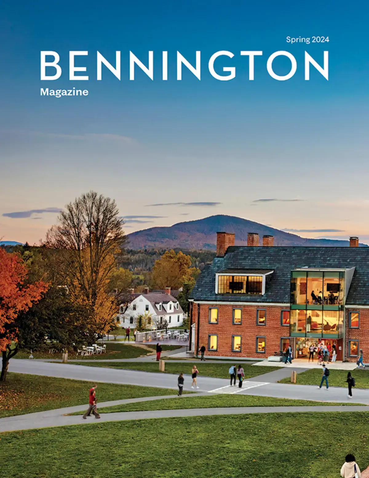 Bennington magazine cover - spring 2024