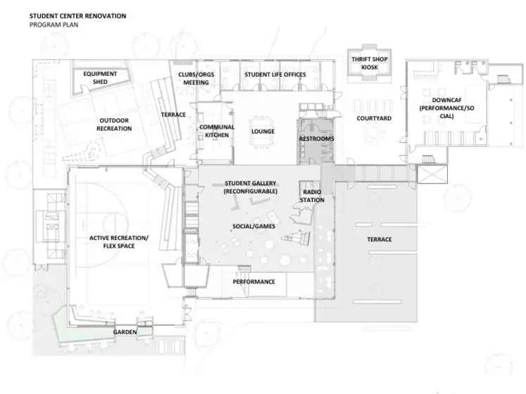 Student Center Floor Plans